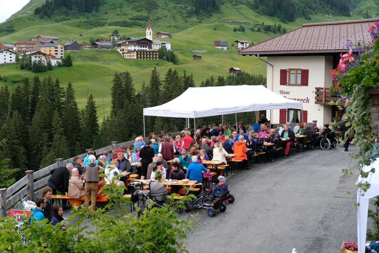 Biobauernhof Gehrnerhof Am Arlberg Apartman Warth  Kültér fotó